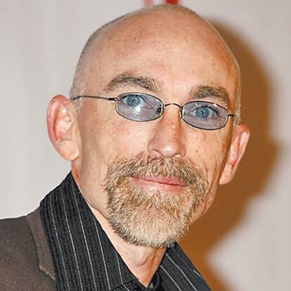 Jackie Earle Haley sin maquillaje.