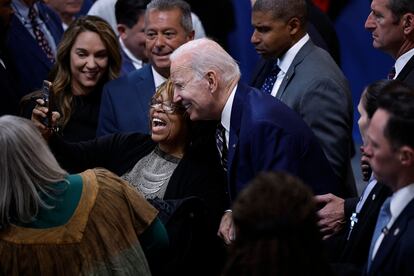 Biden, tras la presentación de los Presupuestos.