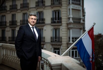 Primer ministro Croacia Andrej Plenkovic