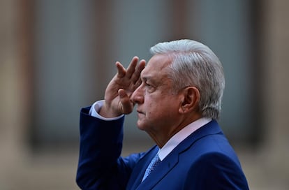 El presidente de México, Andrés Manuel López Obrador, el 30 de marzo.