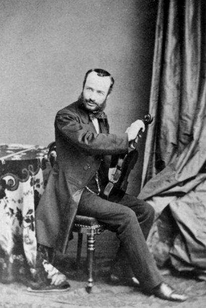 Henri Vieuxtemps en 1860.