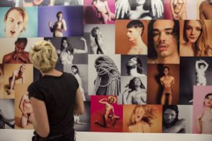 'Yearbook', de Ryan McGinley, un mosaico que se puede ver en Málaga.