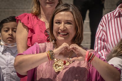 Xóchitl Gálvez, candidata presidencial de la coalición Frente Amplio por México