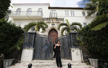 Exterior de la Casa Casuarina en Miami