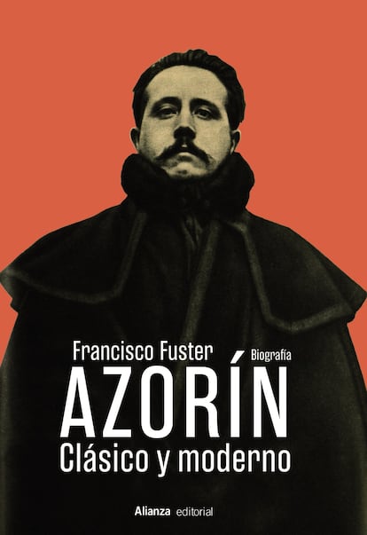 Portada de 'Azorín. Clásico y moderno'', de Franciso Fuster