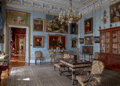 Salón Flamenco del palacio de Liria.