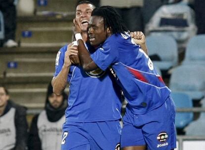 Casquero celebra el gol