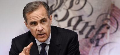 El gobernador del Banco de Inglaterra, Mark Carney.