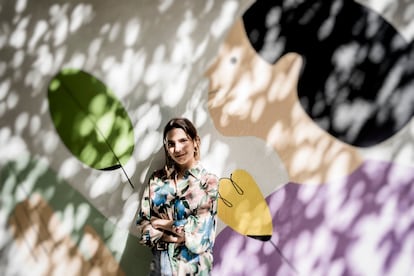 La ilustradora mexicana Emilia Schettino retratada en Ciudad de México el día 03 de febrero de 2022.