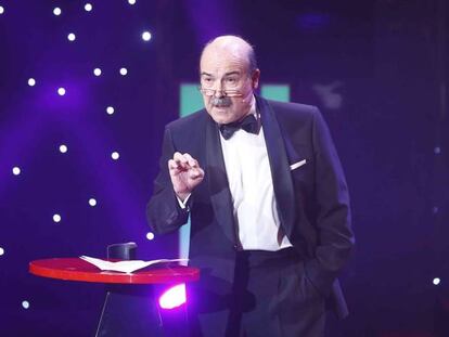 Antonio Resines, en la gala de los Premios Goya.