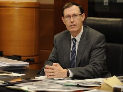 Ricardo Gatzagaetxebarria, en su despacho de Vitoria