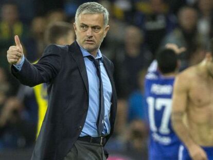 Mourinho tras el partido contra el Maccabi.
