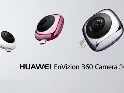 Nueva Huawei EnVizion 360, para grabar vídeos y hacer fotos de 360 grados en el móvil