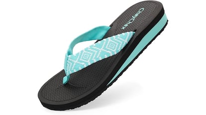 Estas chanclas con cuña para mujer son una de las más vendidas de Amazon.