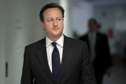 El primer ministro británico, David Cameron.