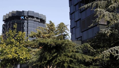 La sede de CaixaBank, en Barcelona.