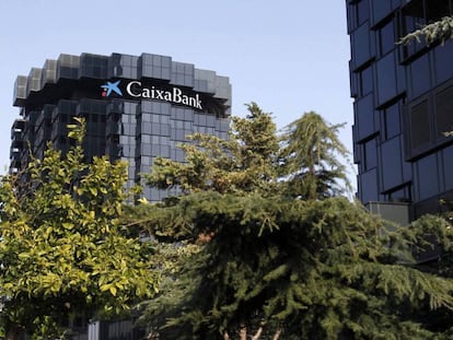 La sede de CaixaBank, en Barcelona.