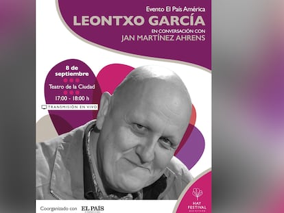Leontxo García en conversación con Jan Martínez Ahrens en el Hay Festival Querétaro 2023.
