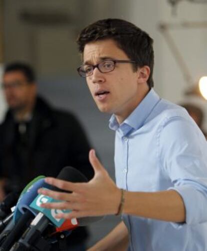 El secretario de Política de Podemos, Íñigo Errejón.