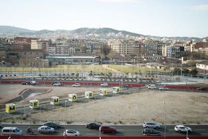 La plaza de las Gl&ograve;ries encara su en&eacute;sima reformulaci&oacute;n.