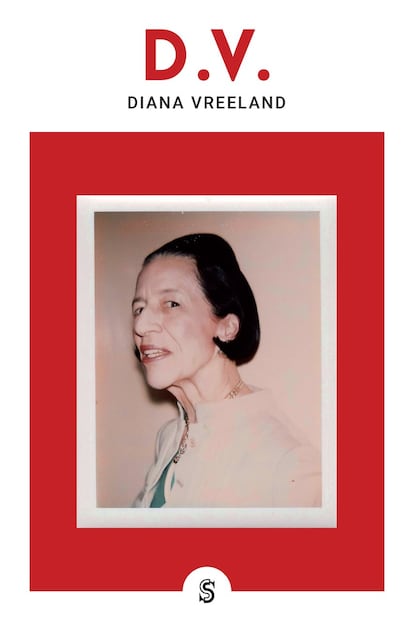 Portada del libro de memorias de Diana Vreeland 'D. V.', editado por Superflua.