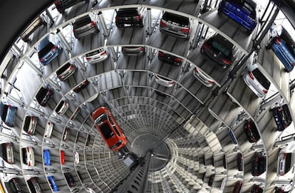 Planta d'assemblatge de Volkswagen a Wolfsburg (Alemanya)
