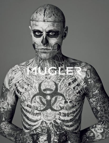 Rick Genest, conocido en el mundo de la moda como Zombie Boy, ha fallecido a los 32 años. El artista y modelo ha sido encontrado muerto en su apartamento de Montreal (Canadá) en circunstancias que apuntan a un suicidio.