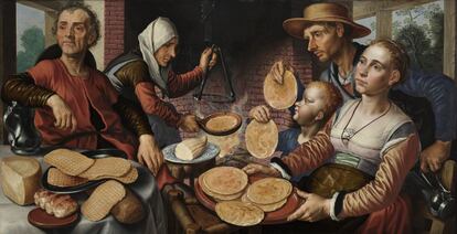 Pieter Aertsen, 'La panadería', 1560. Colección del Museo Boijmans van Beuningen, Róterdam.