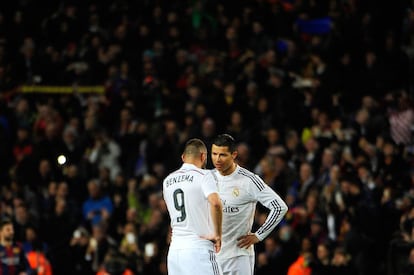 Benzema y Ronaldo.