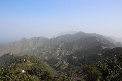 Panorámica de San Cristóbal de La Laguna desde el Pico del Inglés.