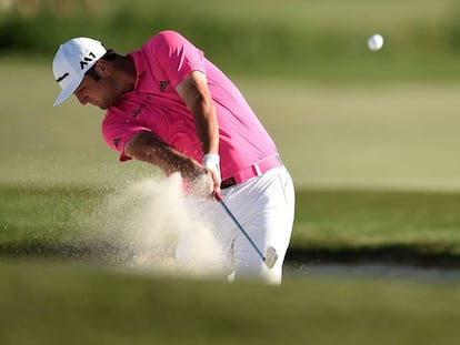 Jon Rahm, en el torneo de Houston, el viernes pasado.