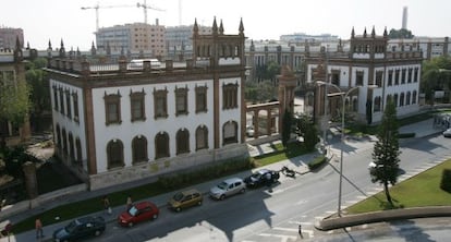 Edificio de Tabacalera en Málaga.