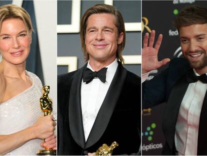 Renée Zellweger, Brad Pitt y Pablo Alborán.