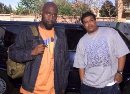 Posdnous y Trugoy The Dave, de De La Soul, ayer en Madrid.