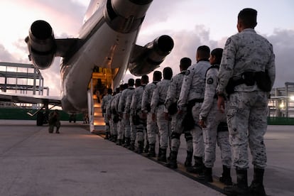 A cambio de posponer la aplicación de los aranceles, el Gobierno mexicano accedió al aumento de la militarización de la frontera norte para reforzar el combate al crimen organizado. 