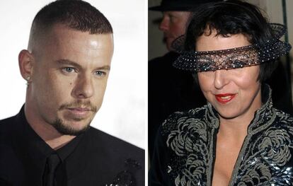 Alexander McQueen e Isabella Row. 