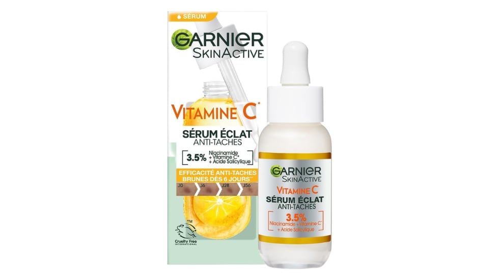 Sérum antimanchas de Garnier.