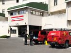 Residencia de mayores de la Comunidad de Madrid en Alcorcón, el pasado viernes.