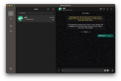 WhatsApp para macOS