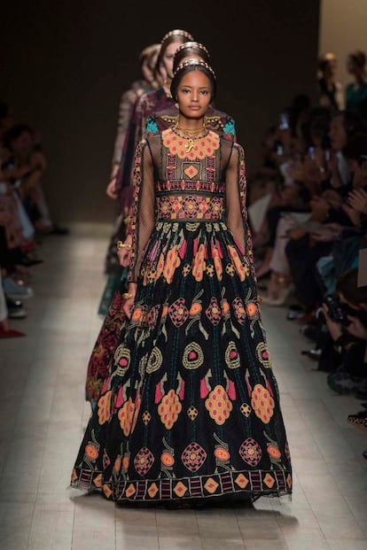 La gran ovacion en Paris a Valentino