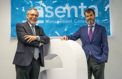 Luis Mauleón, socio director de Asenta, y Oscar Reges, socio consultor.