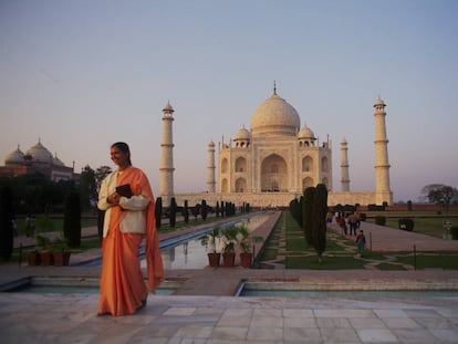 El Taj Mahal recibe cada a&ntilde;o seis millones de visitantes.