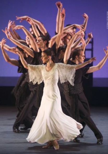 El Ballet Nacional de España en una de sus actuaciones.