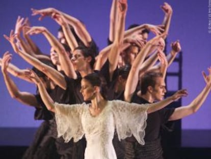 El Ballet Nacional de España en una de sus actuaciones.