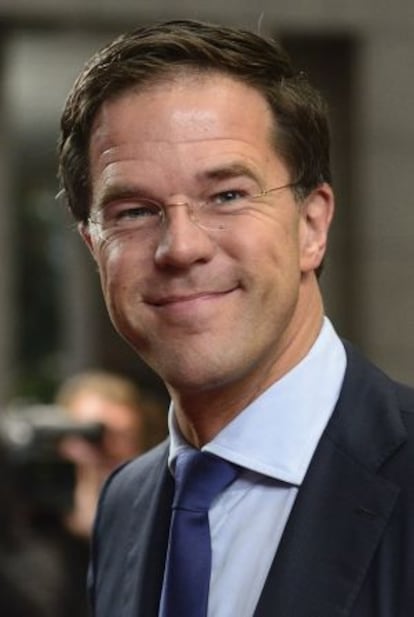 El primer ministro neerlandés, Mark Rutte, el 25 de octubre.