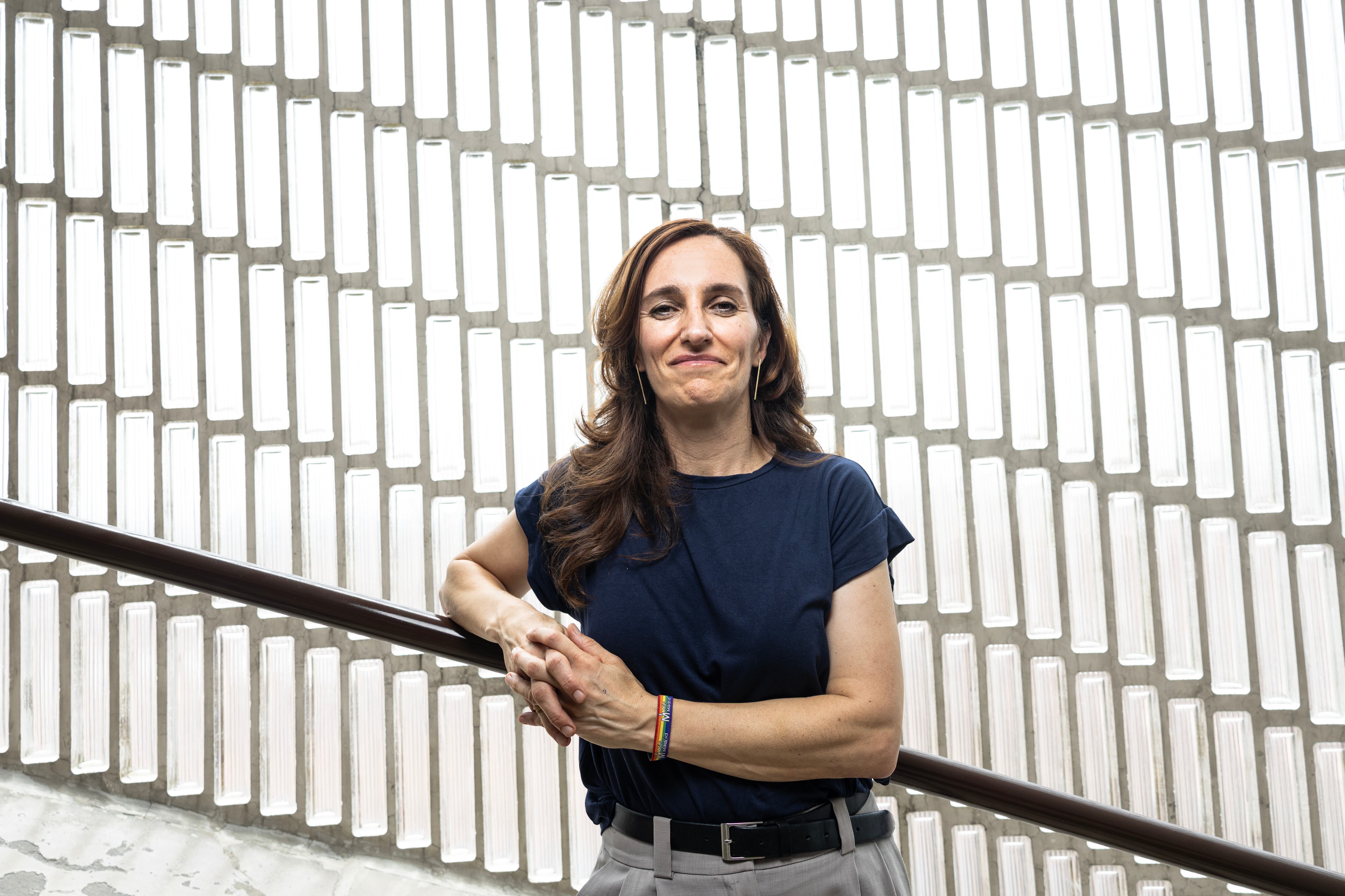 Mónica García, ministra de Sanidad, en Madrid, este miércoles.