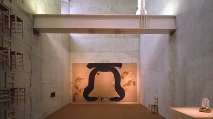 La Sala de Reflexión de Tàpies en la UPF.