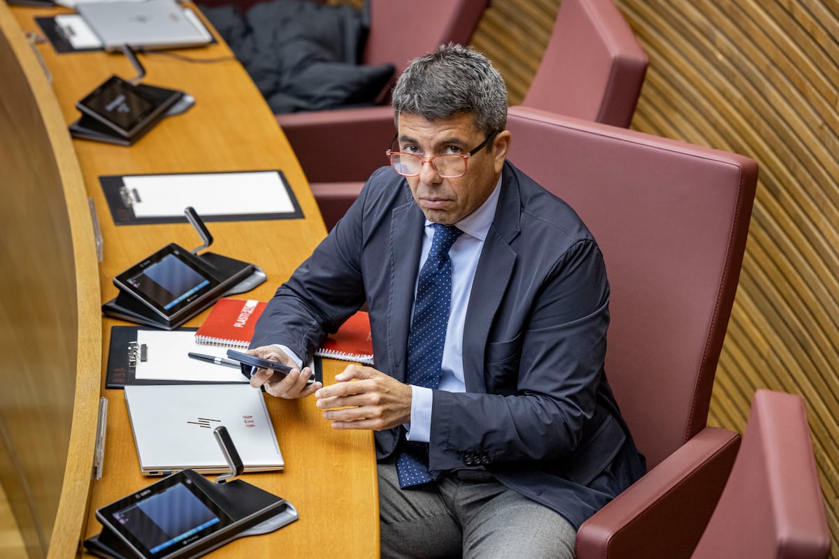 La Fiscalía se opone a imputar a Mazón por la gestión de la dana al no ver de momento indicios suficientes