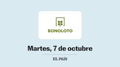 Bonoloto comprobar sorteo del martes 7 de octubre de 2025