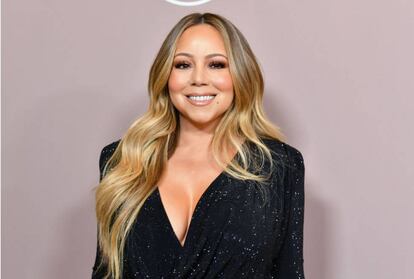 Mariah Carey en una fiesta en Los Ángeles en 2019.